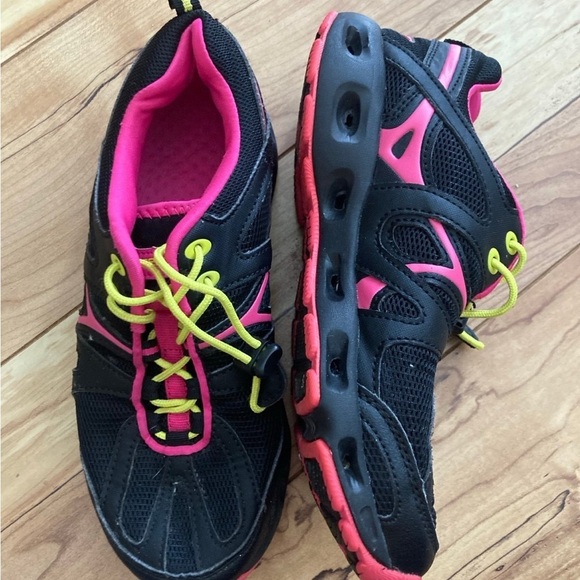 Black and Pink Women's Athletic running Shoes Speedo size 7 hydro comfort 10745 - Picture 1 of 10